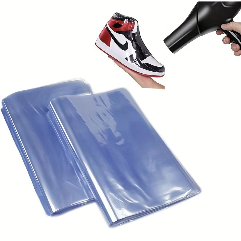 50pcs Heat Seal Shrink Bags for Soap Books Bath Bombs Giftware