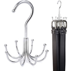 Belt Hanger Belt Rack Closet Accessories Organizer 24 Storage Capacity