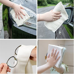 Natural Deer Skin Cleaning Cloth Car Household Motorcycle Washing Towel