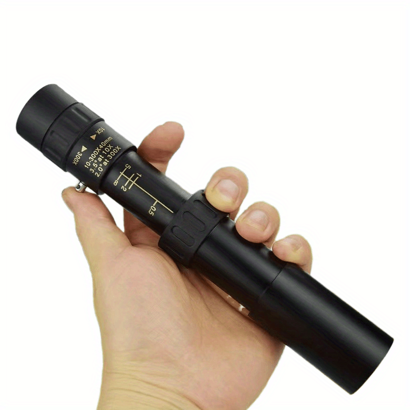 HD Portable Monocular Telescope 300x Zoom Long Range Professional Spyglass