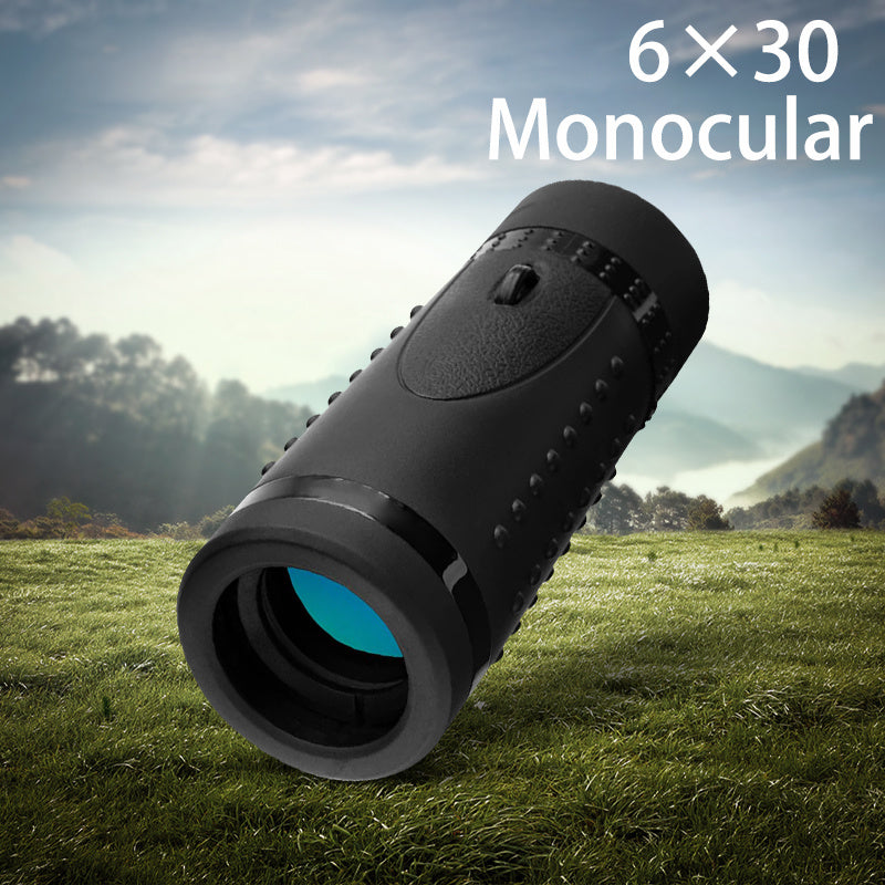 HD Monocular Telescope 6 30 Handheld Wide Angle BAK4 Prism Camping Concerts