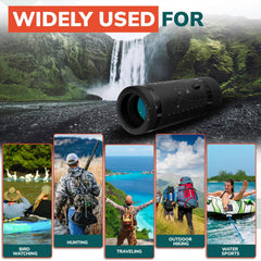 HD Monocular Telescope 6 30 Handheld Wide Angle BAK4 Prism Camping Concerts