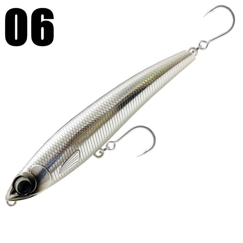 110mm 60g Pencil Fishing Lure Hard Bait 5X Hook Tuna Sea Fishing Lures