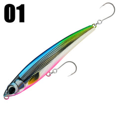 110mm 60g Pencil Fishing Lure Hard Bait 5X Hook Tuna Sea Fishing Lures