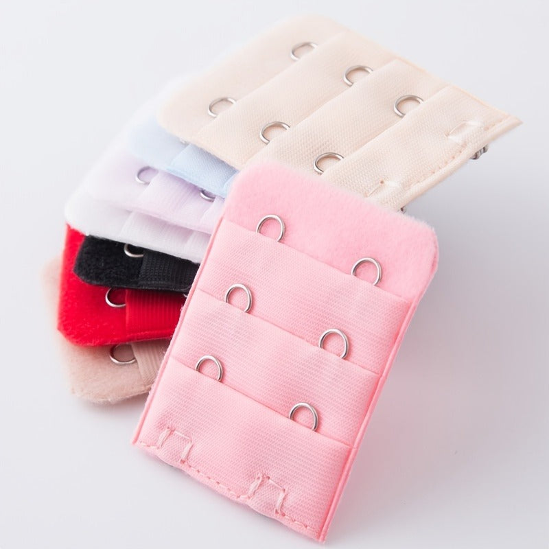 10pcs 2 Hooks Bra Strap Extenders Adjustable Bra Band Buckle