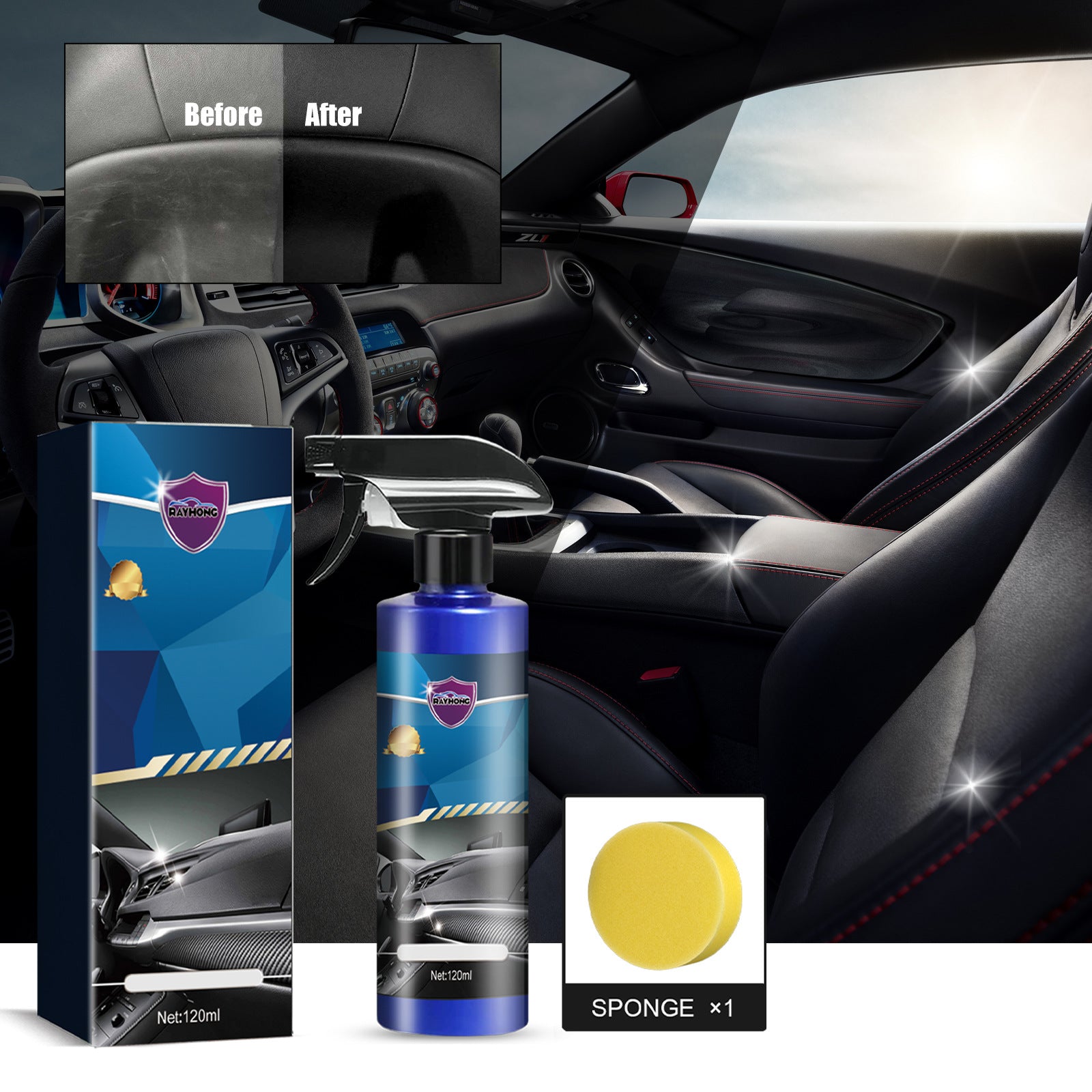 120ml Nano Coating Spray For Car Decontamination Cleaner