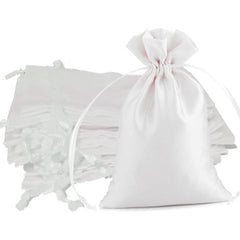 30pcs Small Silk Gift Bags Drawstring Pouch Wedding Favor Bags