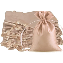 30pcs Small Silk Gift Bags Drawstring Pouch Wedding Favor Bags
