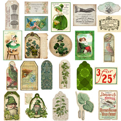 50pcs Lucky Green Sticker DIY Scrapbooking Computer Student Stationery