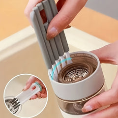 Soft Brush Keyboard Cleaner Tool Multifunctional for Keyboards, Cup Covers, Bot