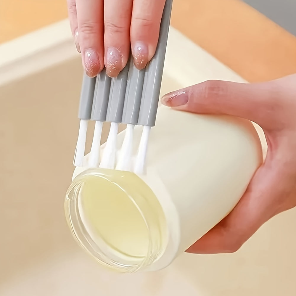 Soft Brush Keyboard Cleaner Tool Multifunctional for Keyboards, Cup Covers, Bot