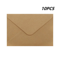 20pcs European Double Adhesive Brown Paper Cali Envelopes