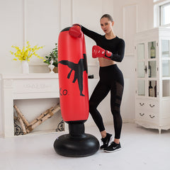 Inflatable Boxing Punch Bag 63 160 02cm Fitness Training
