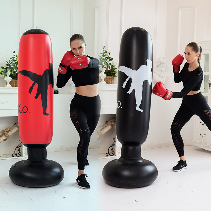 Inflatable Boxing Punch Bag 63 160 02cm Fitness Training