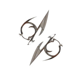 Cyberpunk Darts Shape Ear Pendants Gothic Earrings Hip Hop Unisex Jewelry