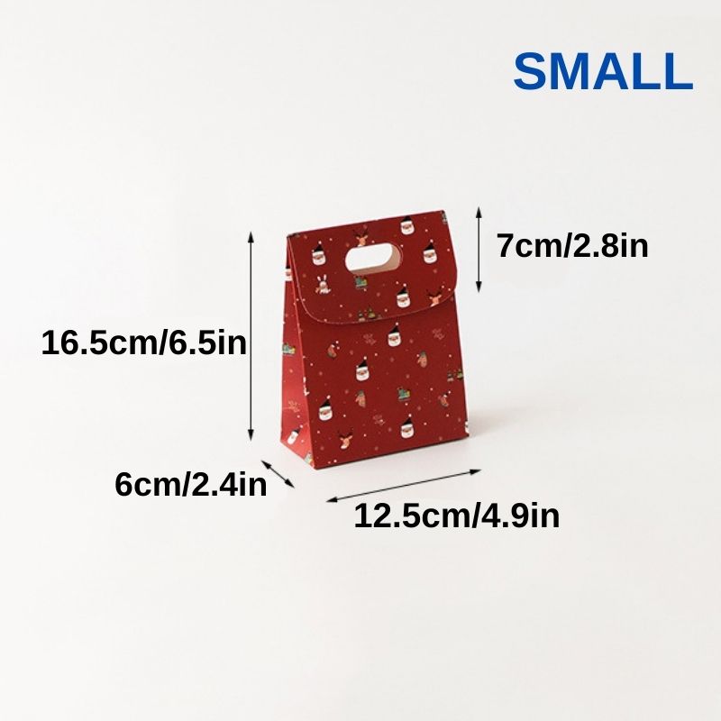 Christmas Cardboard Paper Boxes Merry Christmas DIY Gift Tag Party Fav