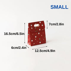 Christmas Cardboard Paper Boxes Merry Christmas DIY Gift Tag Party Fav