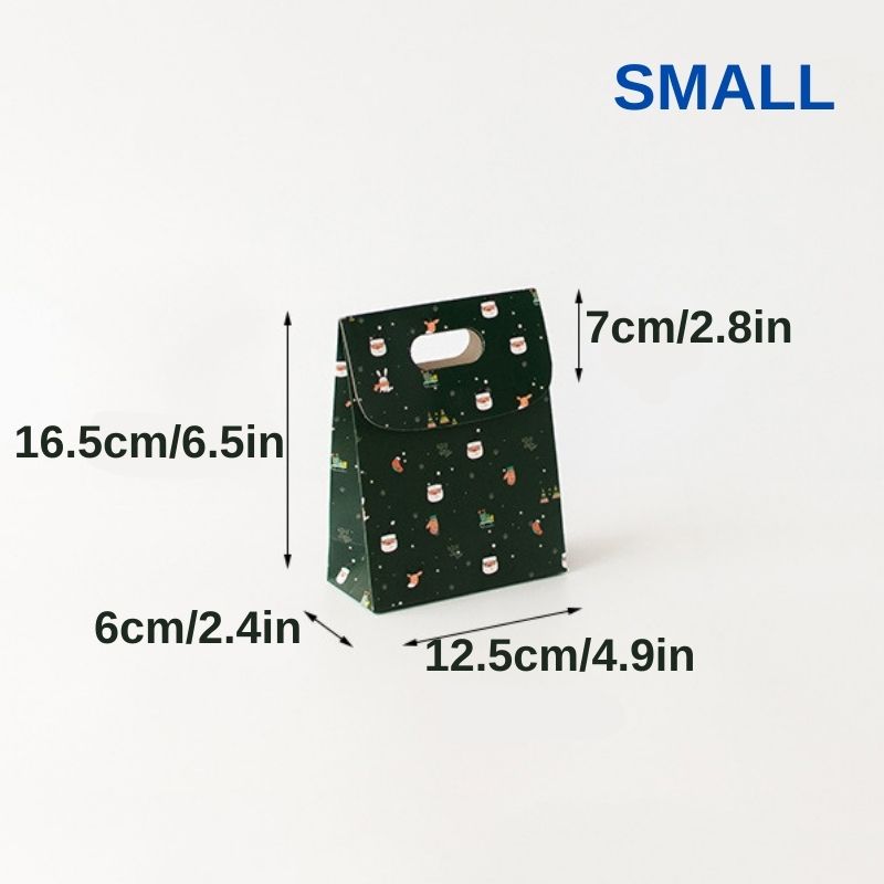 Christmas Cardboard Paper Boxes Merry Christmas DIY Gift Tag Party Fav