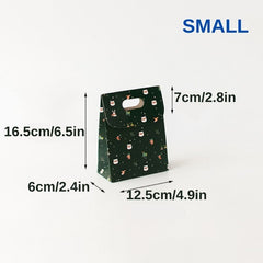 Christmas Cardboard Paper Boxes Merry Christmas DIY Gift Tag Party Fav