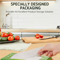 Household Food Saver Vacuum Storage Bags Transparent Reusable Vacuum Sealer Bag