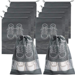 5pcs Non-woven Shoes Storage Bags Waterproof Drawstring Shoe Bag