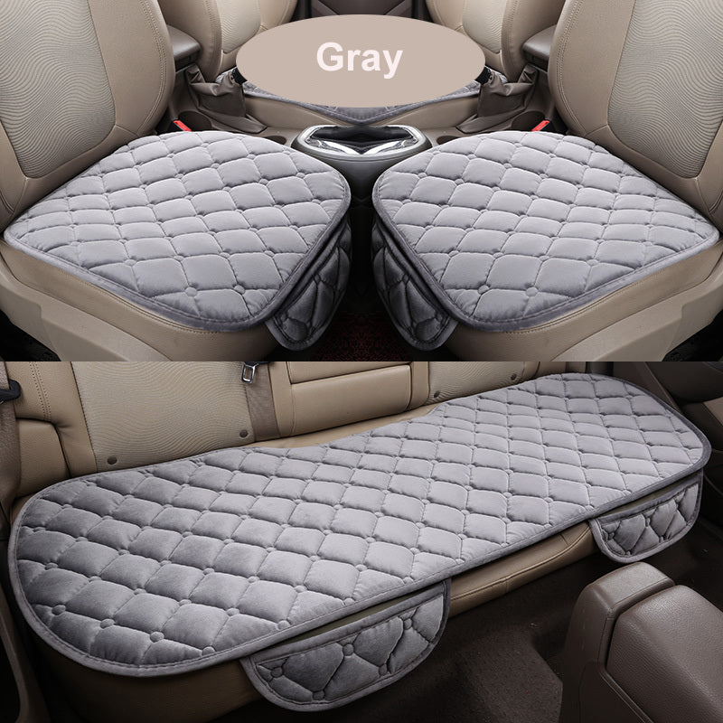Plush Car Seat Cushions - Heating Protection Cushions