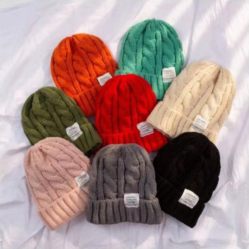 Warm Knitted Hat for Autumn and Winter Outdoor Activities