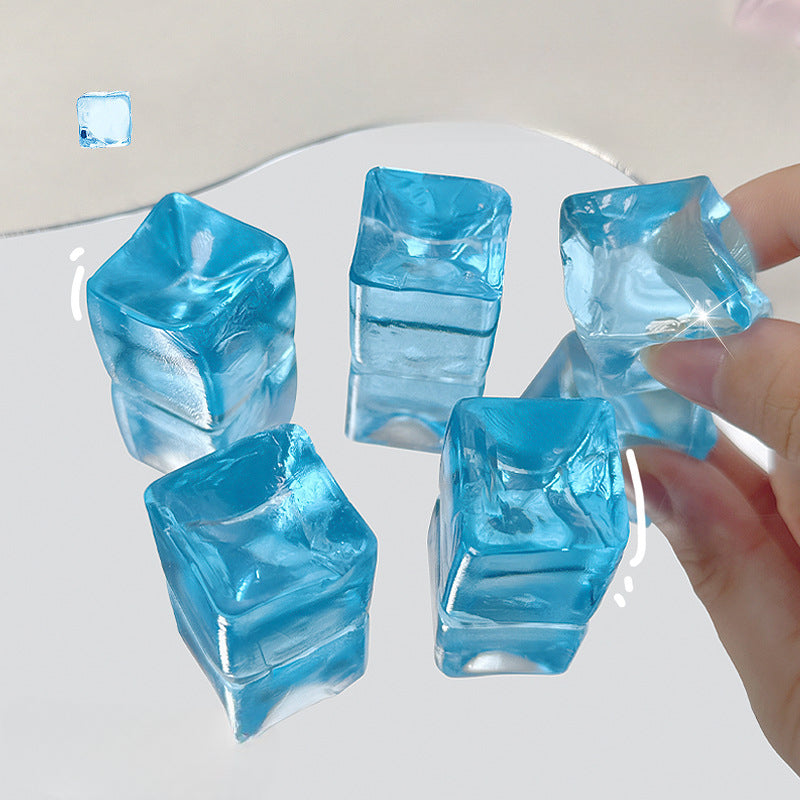 5pcs Ice Block Pinching And Decompressing Toys
