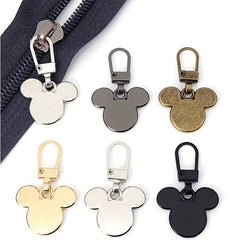 5pcs Detachable Pull Tabs Clothing Bag Shoe Boot Zipper Head Pull Pendant DIY