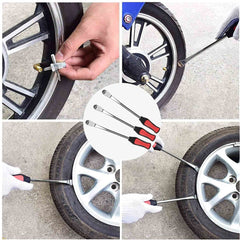 12pcs Tire Lever Tool Spoon And Wheel Rim Protectors Tool Kit