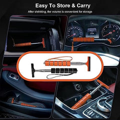 Telescopic Auto Mirror Squeegee Cleaner - Retractable Glass Clean