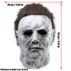 Halloween Latex Mask Realistic Horror Scary Cosplay Costume Party Prop