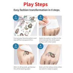 10pcs Basketball Temporary Tattoo Stickers for Kids