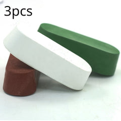 3pc Buffing Polishing Cutting Compounds 4 Oz Kit Green Fine Medium Purple Coars