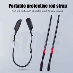 Fishing Rod Cover Holder Protective Sleeve Adjustable Pole Fasten