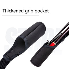 Fishing Rod Cover Holder Protective Sleeve Adjustable Pole Fasten