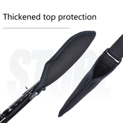 Fishing Rod Cover Holder Protective Sleeve Adjustable Pole Fasten