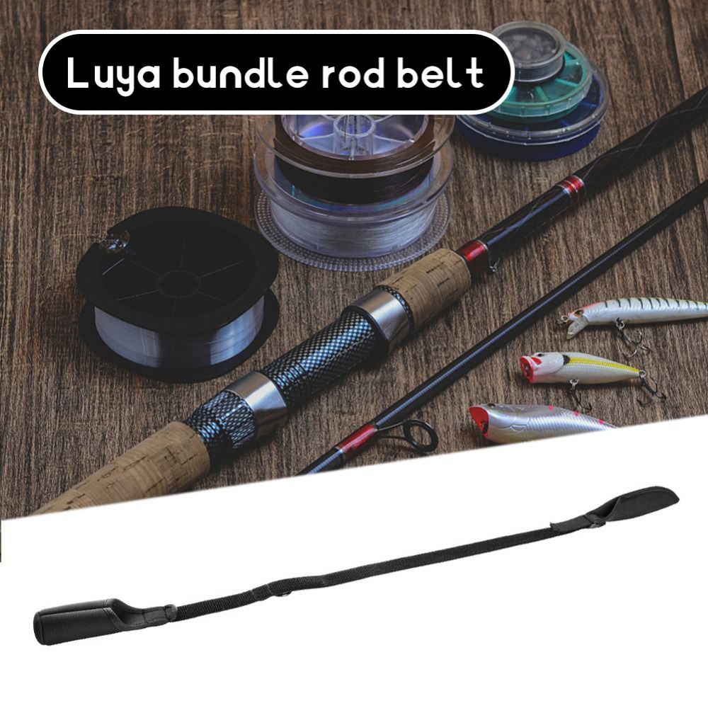 Fishing Rod Cover Holder Protective Sleeve Adjustable Pole Fasten