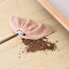 Reusable Coral Velvet Broom Cover Cloth for Household Cleaning