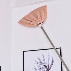 Reusable Coral Velvet Broom Cover Cloth for Household Cleaning