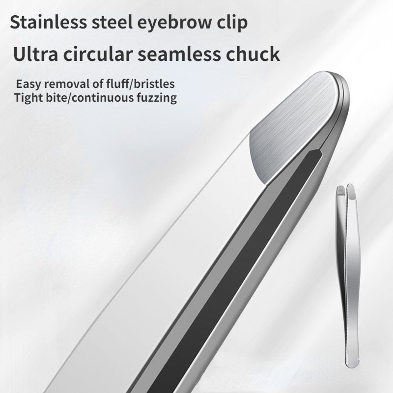 Stainless Steel Round Tweezers for Eyebrows and Eyelashes