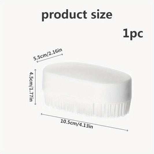 Soft Bristle Laundry Cleaning Brush with Comfortable Grip