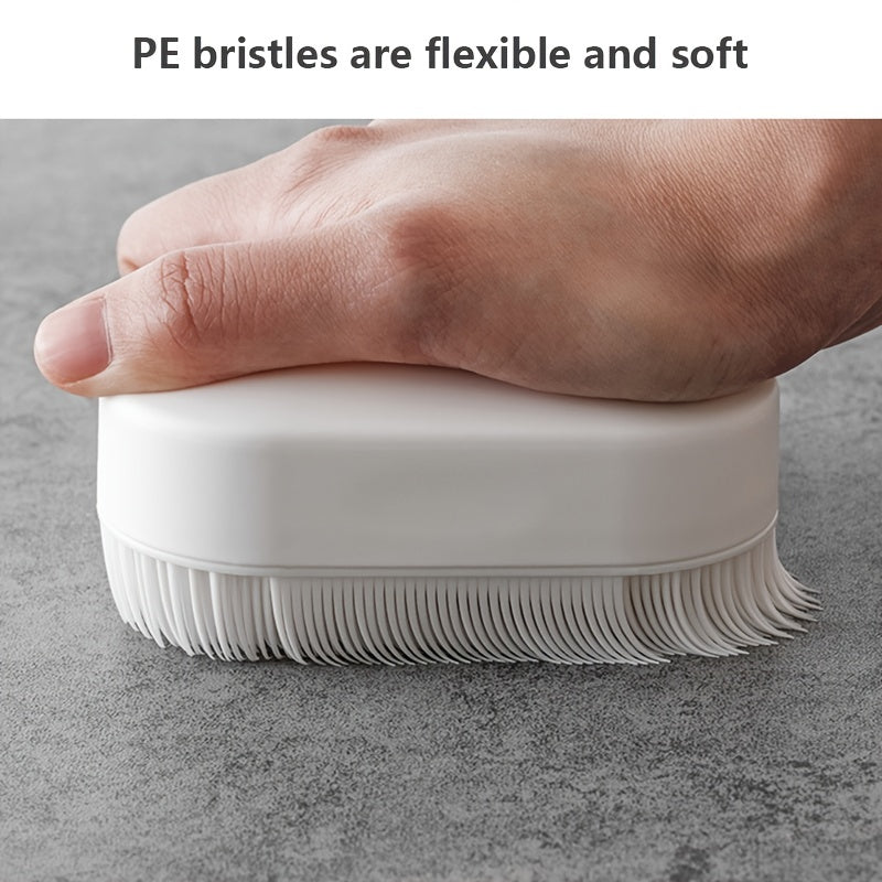 Soft Bristle Laundry Cleaning Brush with Comfortable Grip