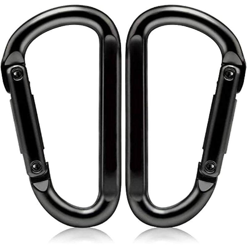 Durable D Buckle Keychain Metal Carabiner