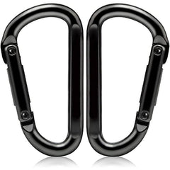 Durable D Buckle Keychain Metal Carabiner