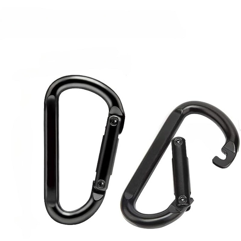 Durable D Buckle Keychain Metal Carabiner