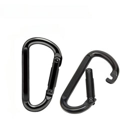 Durable D Buckle Keychain Metal Carabiner