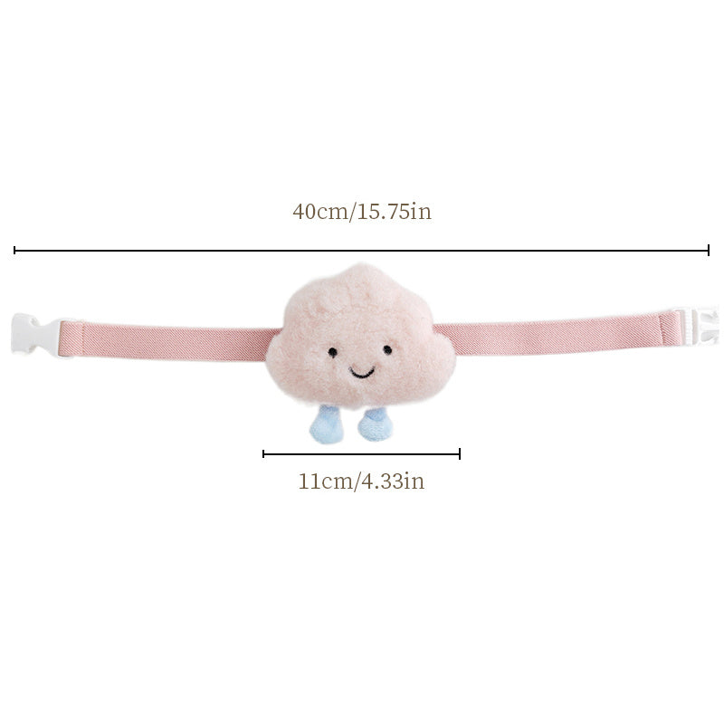 2pcs Cartoon Curtain Tieback Doll Binding Rope Holdback for Home Decor