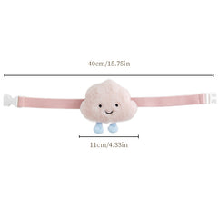 2pcs Cartoon Curtain Tieback Doll Binding Rope Holdback for Home Decor