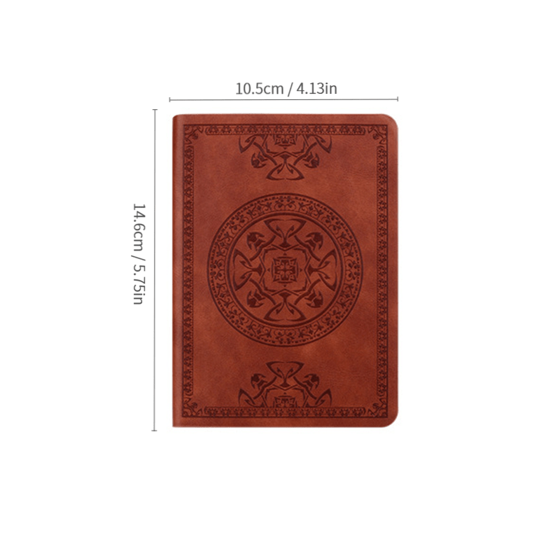 A6 Vintage Style Notebook 140 Sheets Diary Notepad